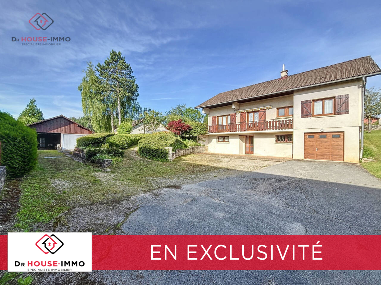 Photo 2 : Vente Maison 6 pièces Clairvaux-les-Lacs 140 m²