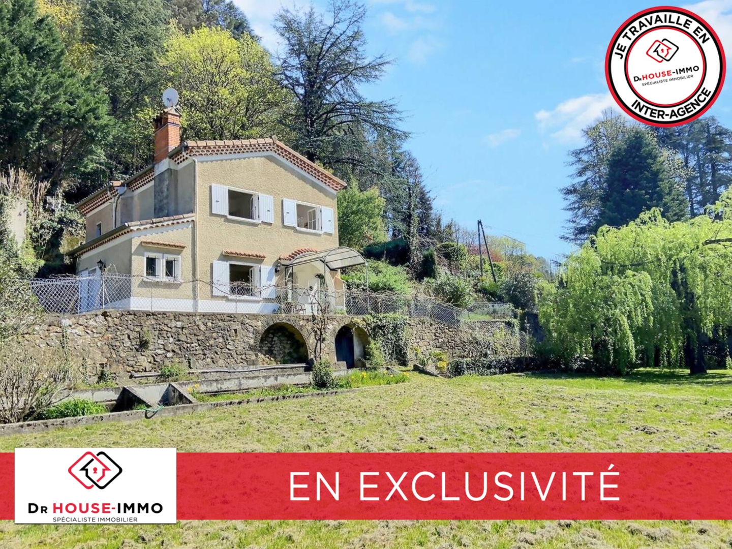 Photo 1 : Vente Maison 4 pièces Vals-les-Bains 93 m²