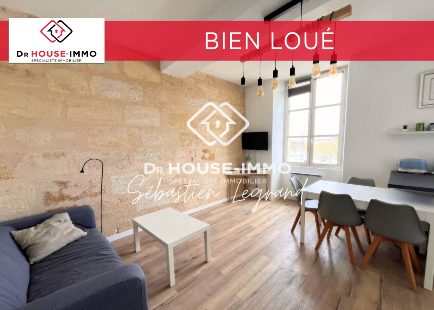 Photo 1 : Location Appartement 2 pièces Bordeaux 34 m²