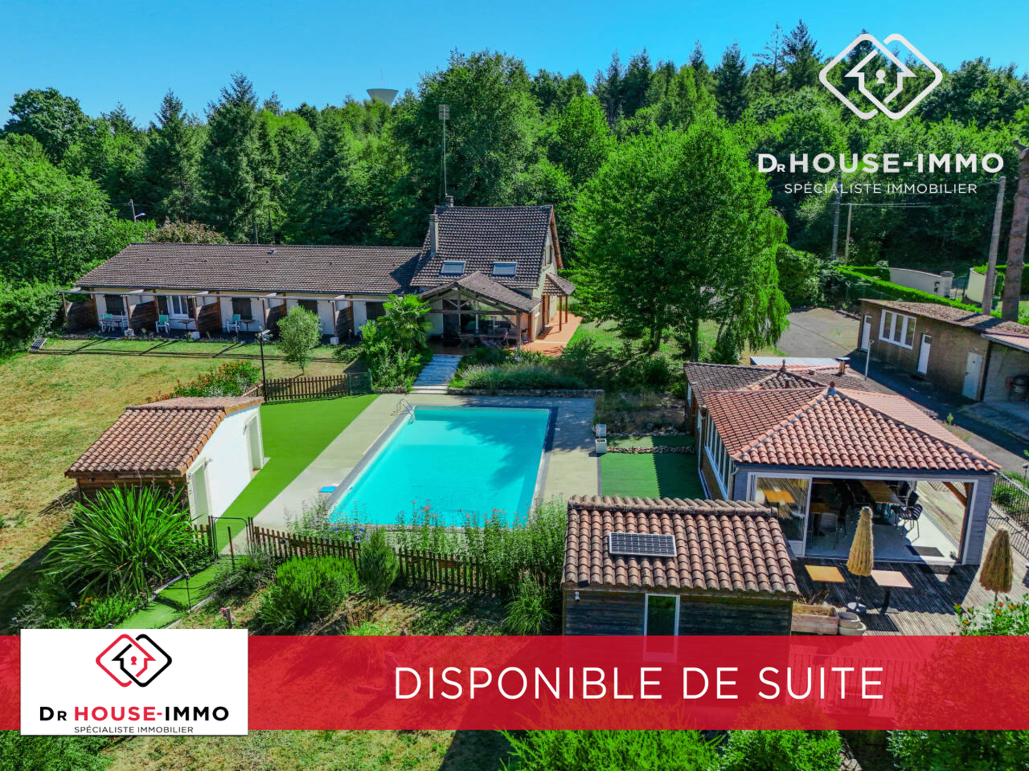 Photo 1 : Vente Maison 17 pièces Augignac 420 m²