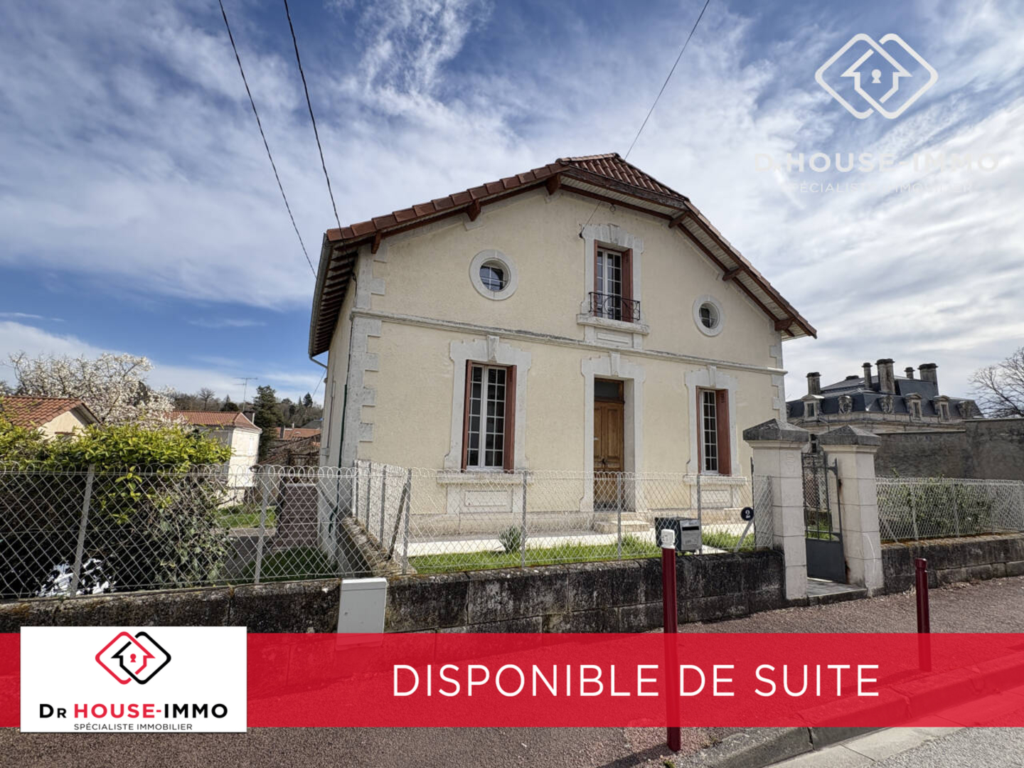 Photo 1 : Vente Maison 6 pièces Ribérac 133 m²