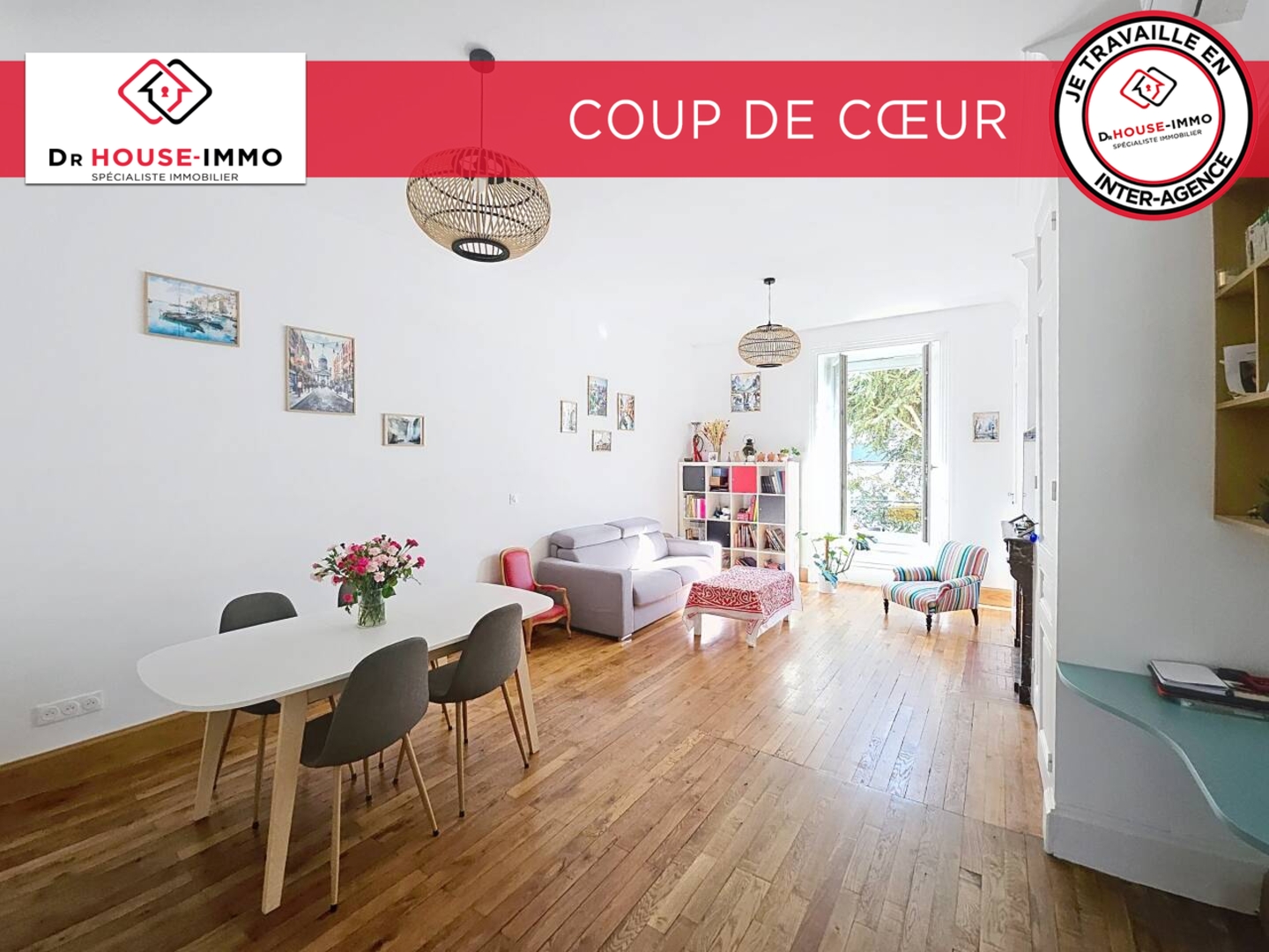 Photo 1 : Vente Appartement 4 pièces Oullins 109 m²