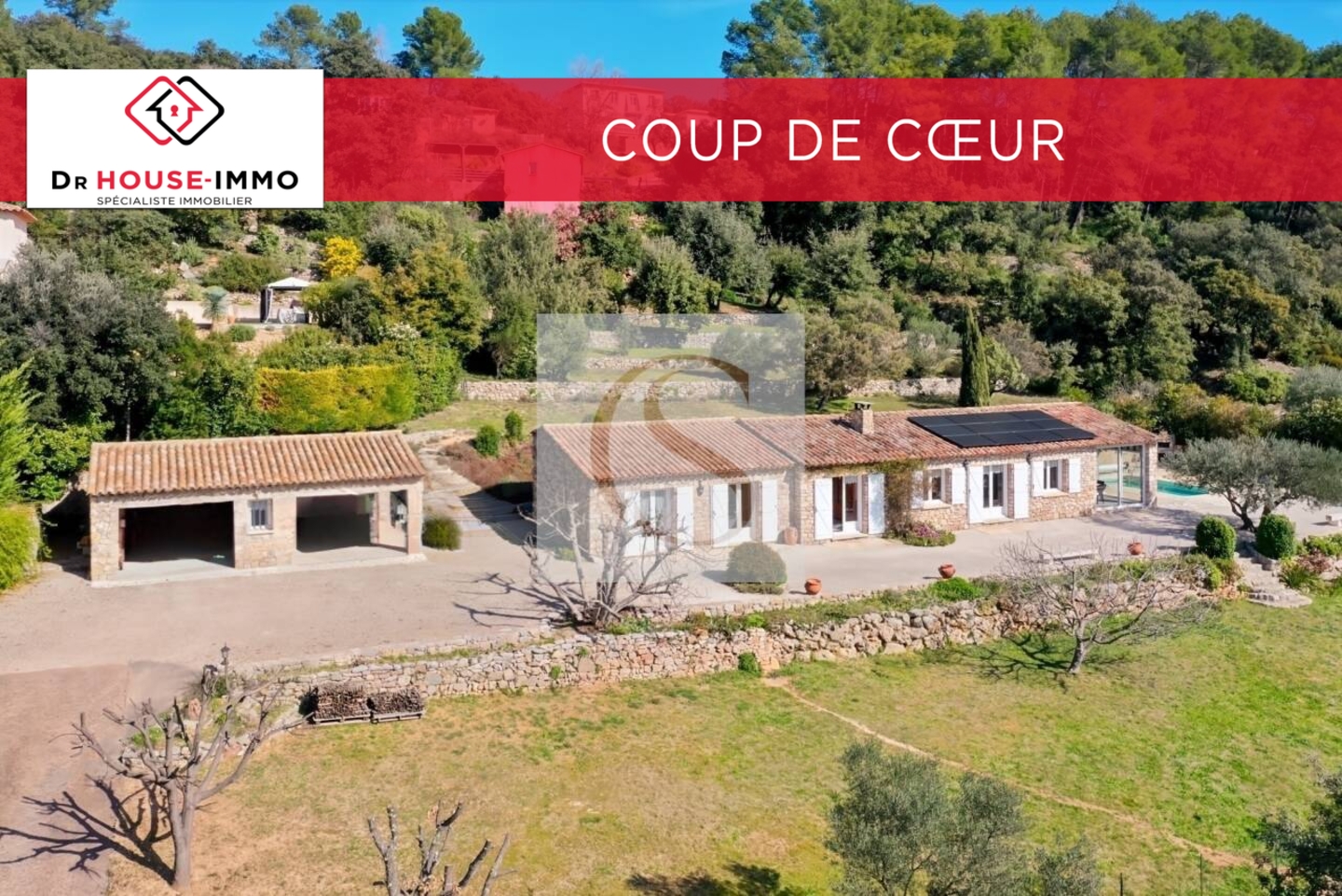 Photo 1 : Vente Maison 5 pièces Le Thoronet 170 m²