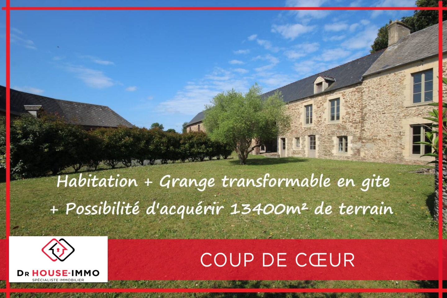 Photo 1 : Vente Maison 7 pièces Villers-Bocage 190 m²