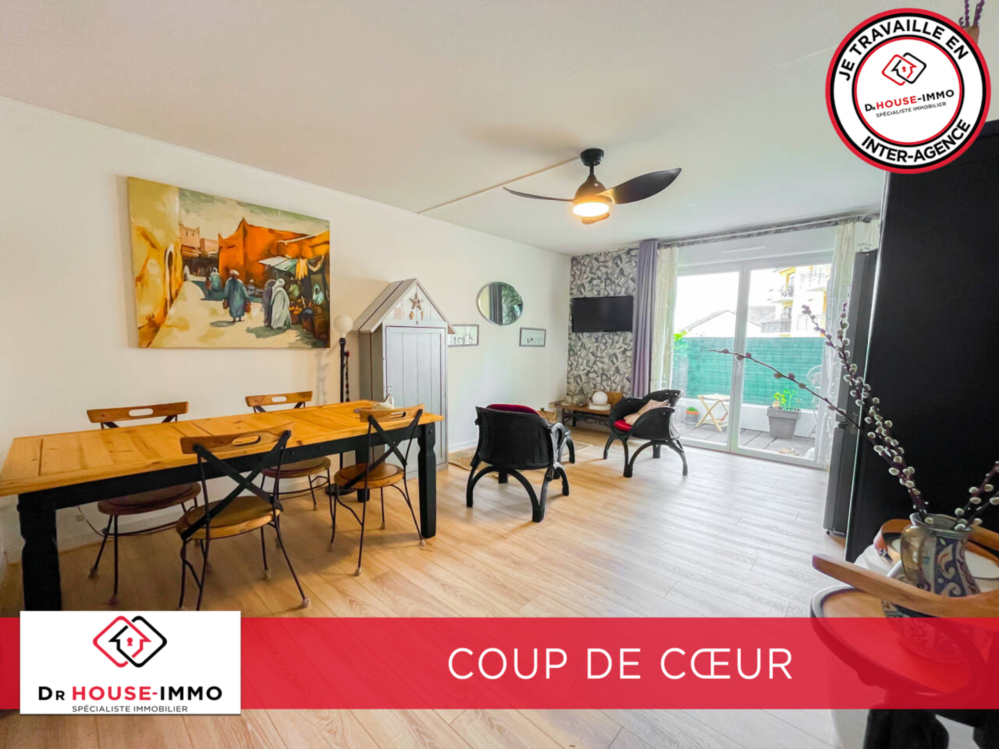 Photo 1 : Vente Appartement 3 pièces Châtellerault 54 m²