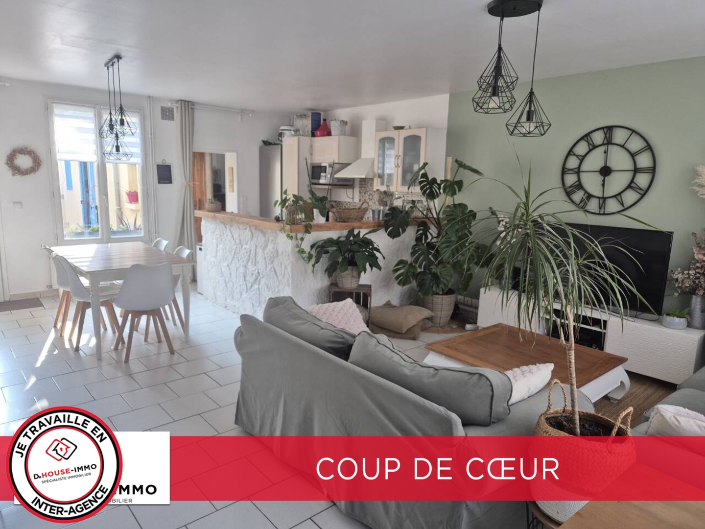 Photo 1 : Vente Maison 5 pièces Neuilly-en-Thelle 80 m²