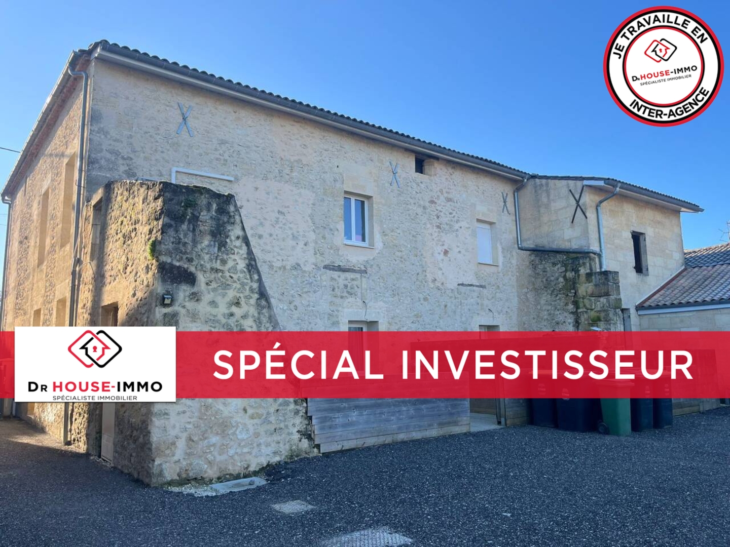 Photo 2 : Vente Immeuble 10 pièces Créon 750 m²