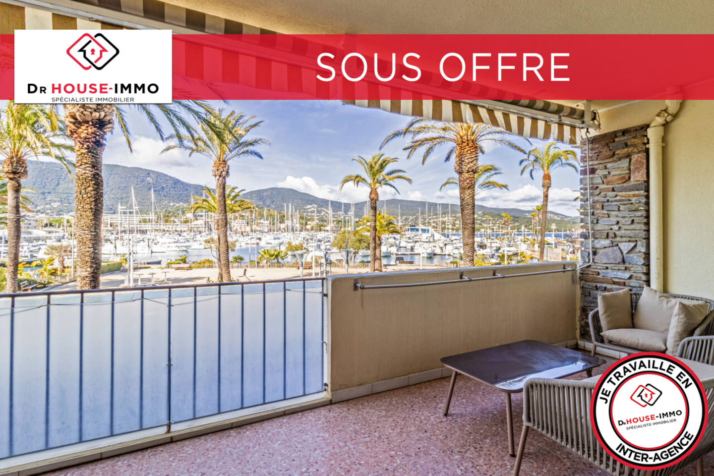 Photo 1 : Vente Appartement 2 pièces Cavalaire-sur-Mer 34 m²