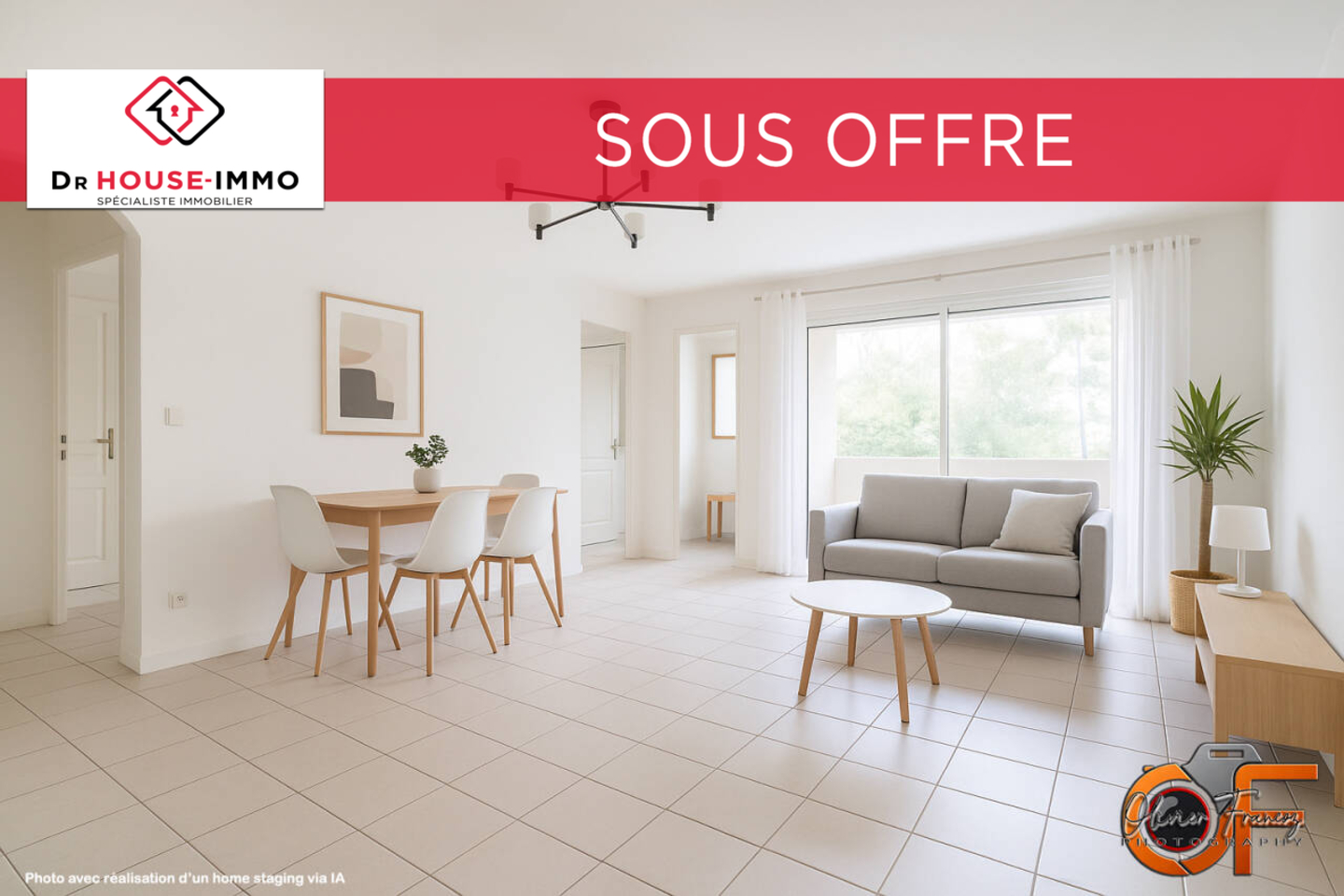 Photo 1 : Vente Appartement 3 pièces La Ciotat 62 m²