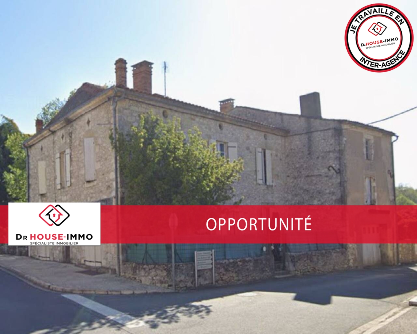 Photo 1 : Vente Immeuble 10 pièces Lèves-et-Thoumeyragues 318 m²