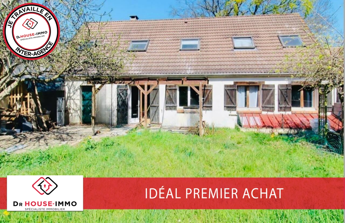 Photo 1 : Vente Maison 7 pièces Jouy-le-Moutier 134 m²