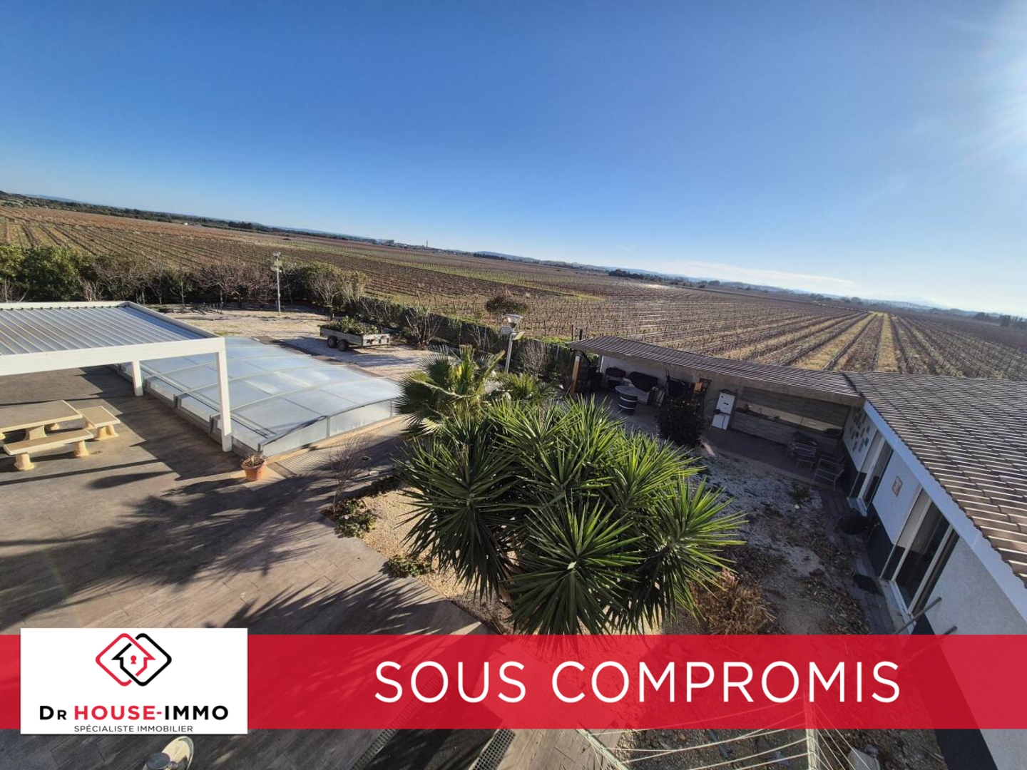 Photo 1 : Vente Maison 7 pièces Argeliers 340 m²