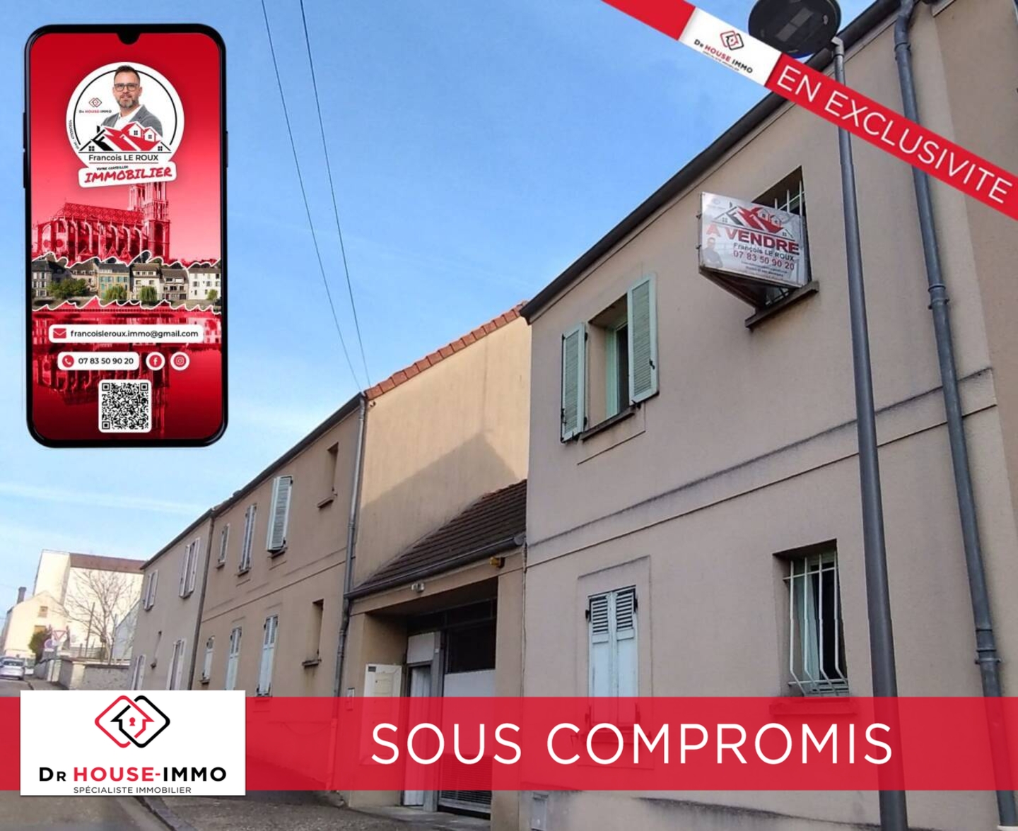 Photo 1 : Vente Appartement 3 pièces Limay 50 m²