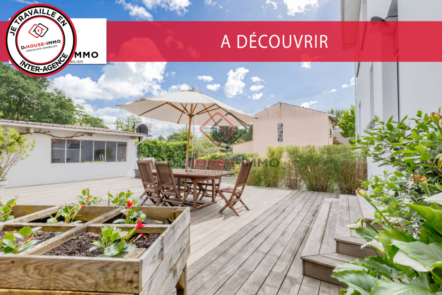 Photo 1 : Vente Maison 6 pièces Mérignac 190 m²