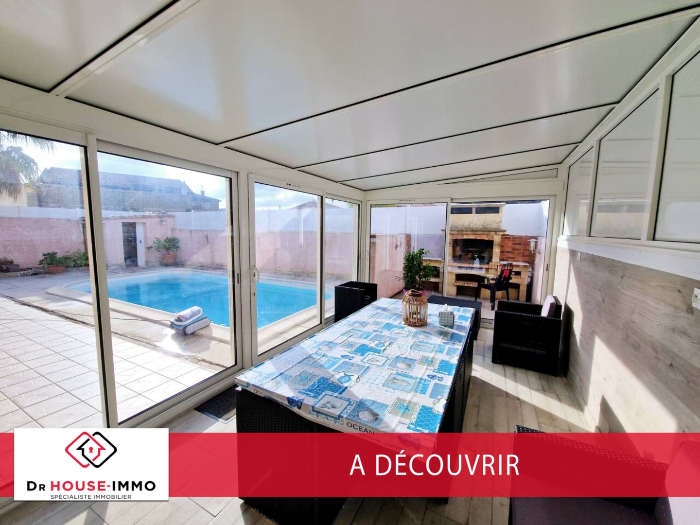 Photo 1 : Vente Maison 4 pièces Creissan 127 m²