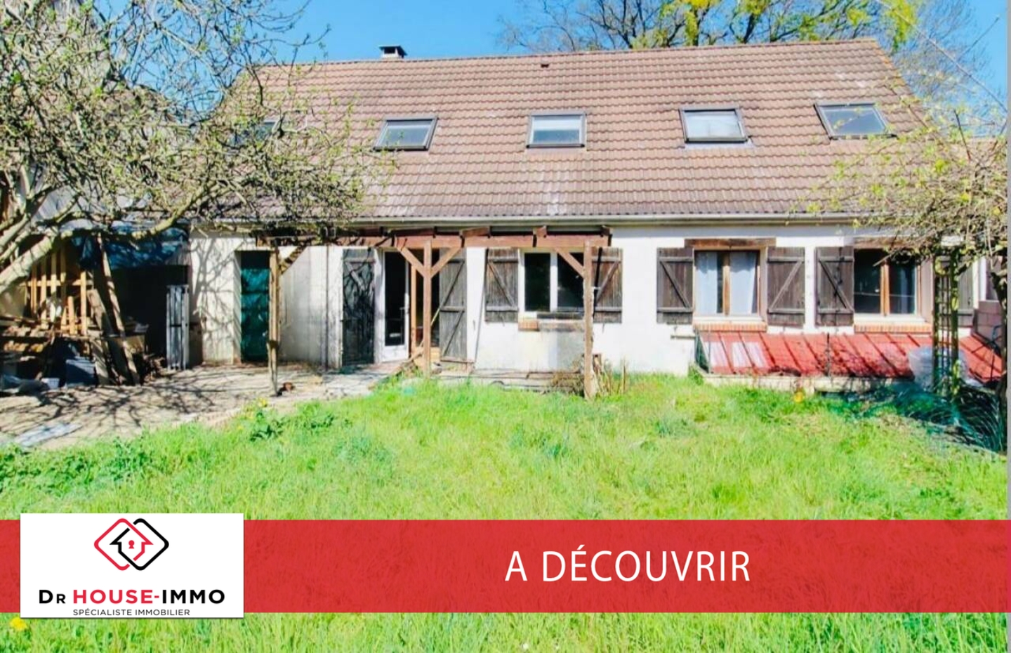 Photo 1 : Vente Maison 7 pièces Jouy-le-Moutier 134 m²