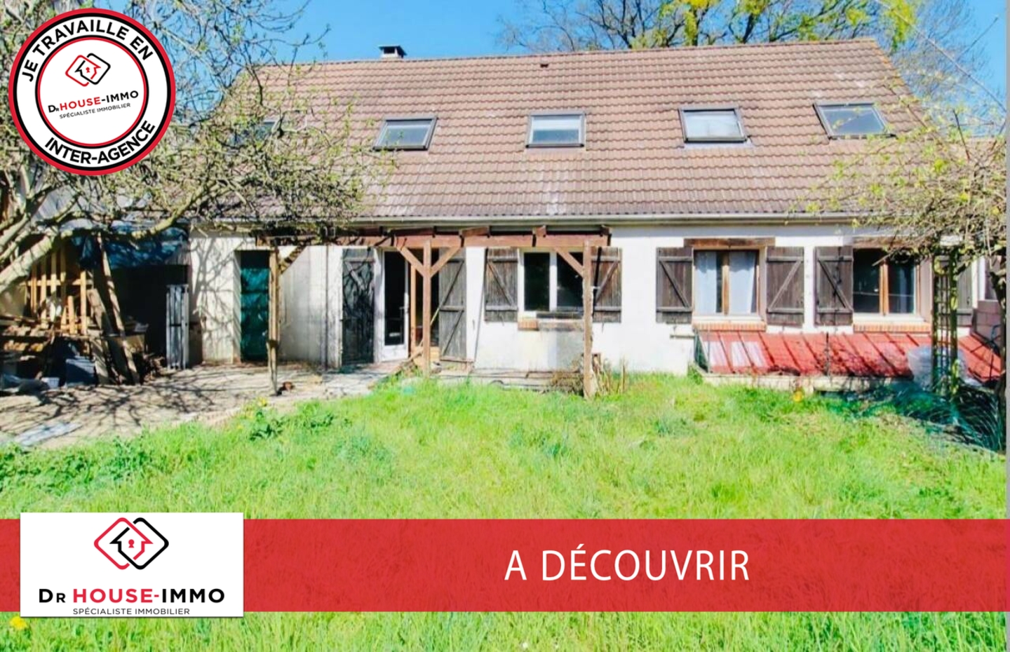 Photo 1 : Vente Maison 7 pièces Jouy-le-Moutier 134 m²
