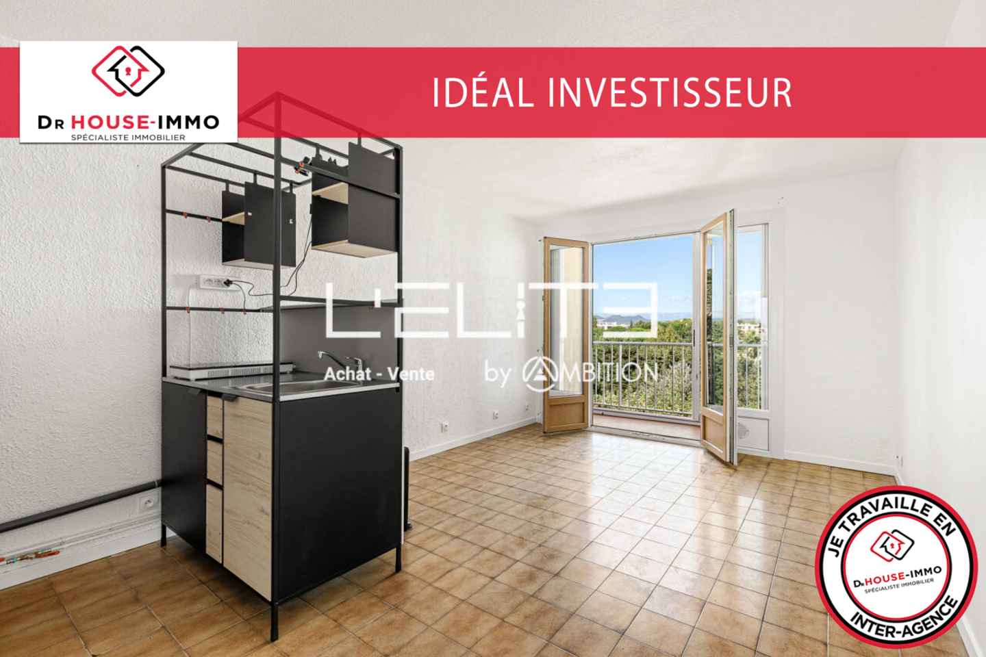 Photo 1 : Vente Appartement 1 pièce Fréjus 20 m²