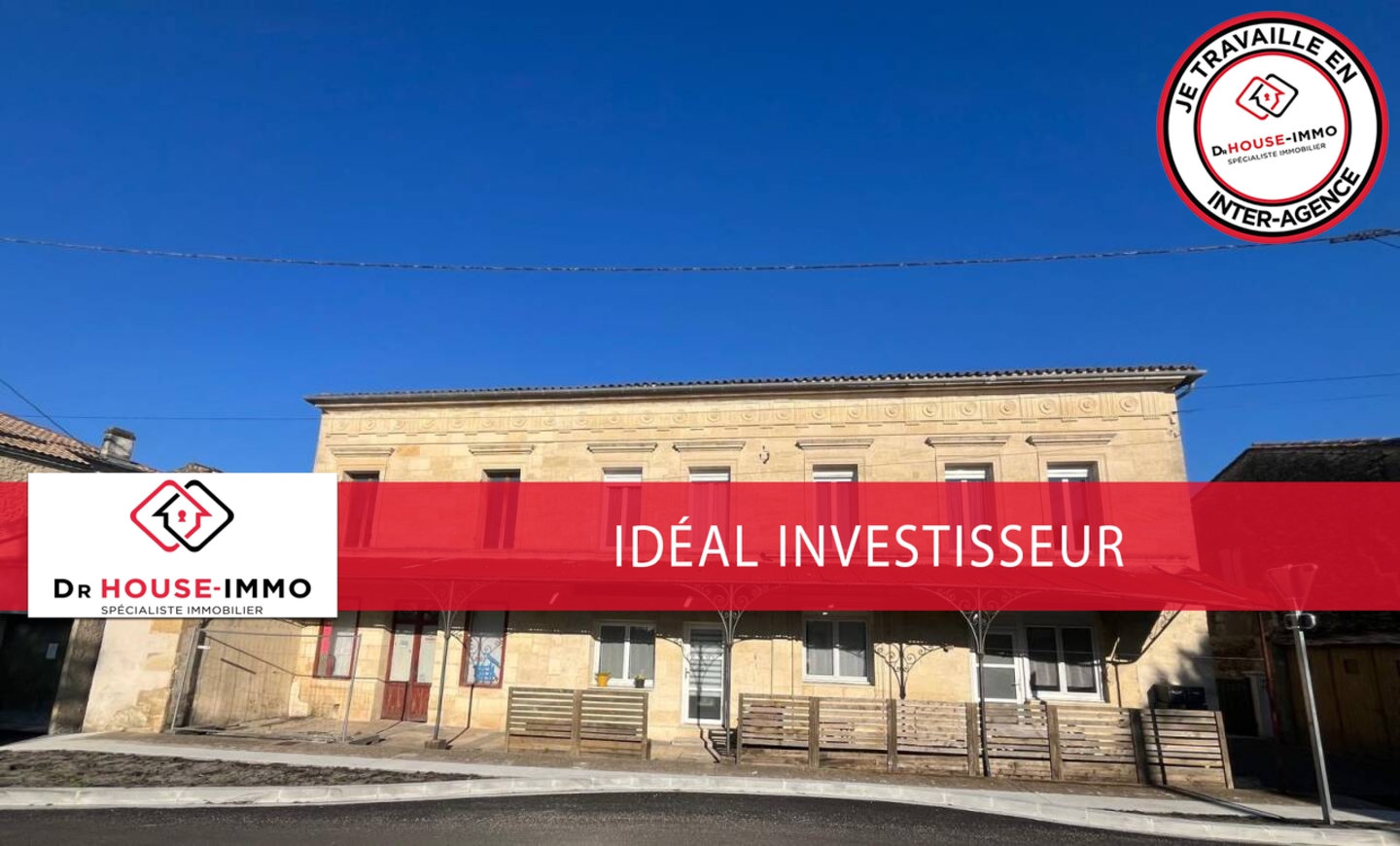 Photo 1 : Vente Immeuble 10 pièces Créon 750 m²