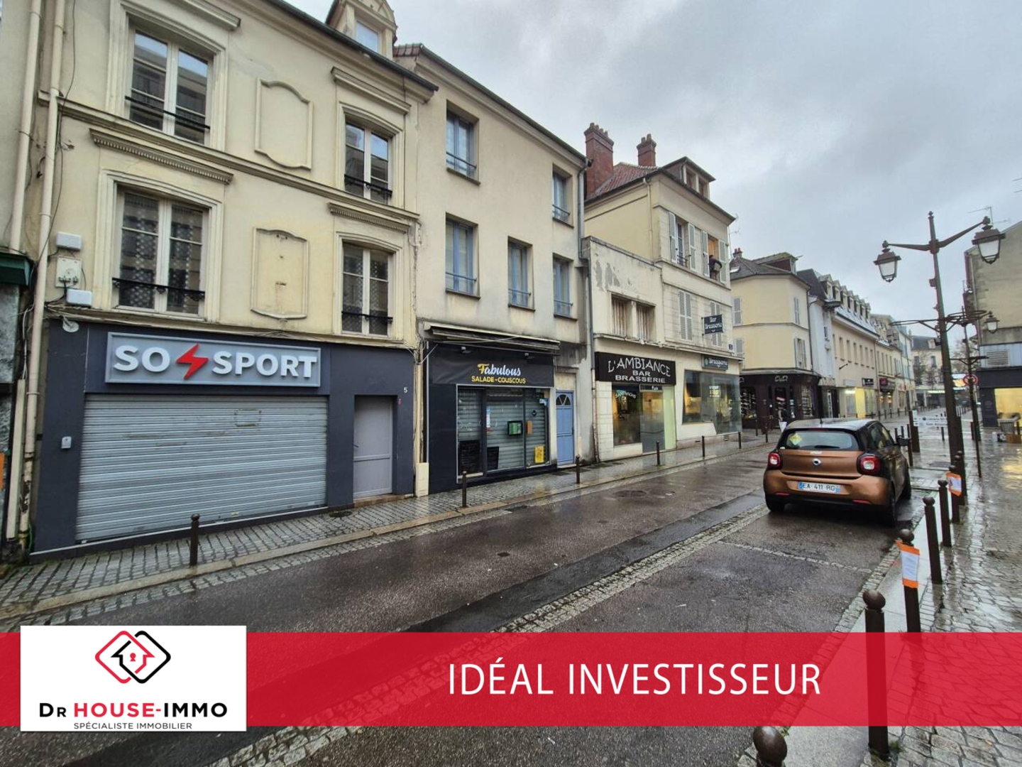 Photo 2 : Vente Immeuble 10 pièces Mantes-la-Jolie 235 m²