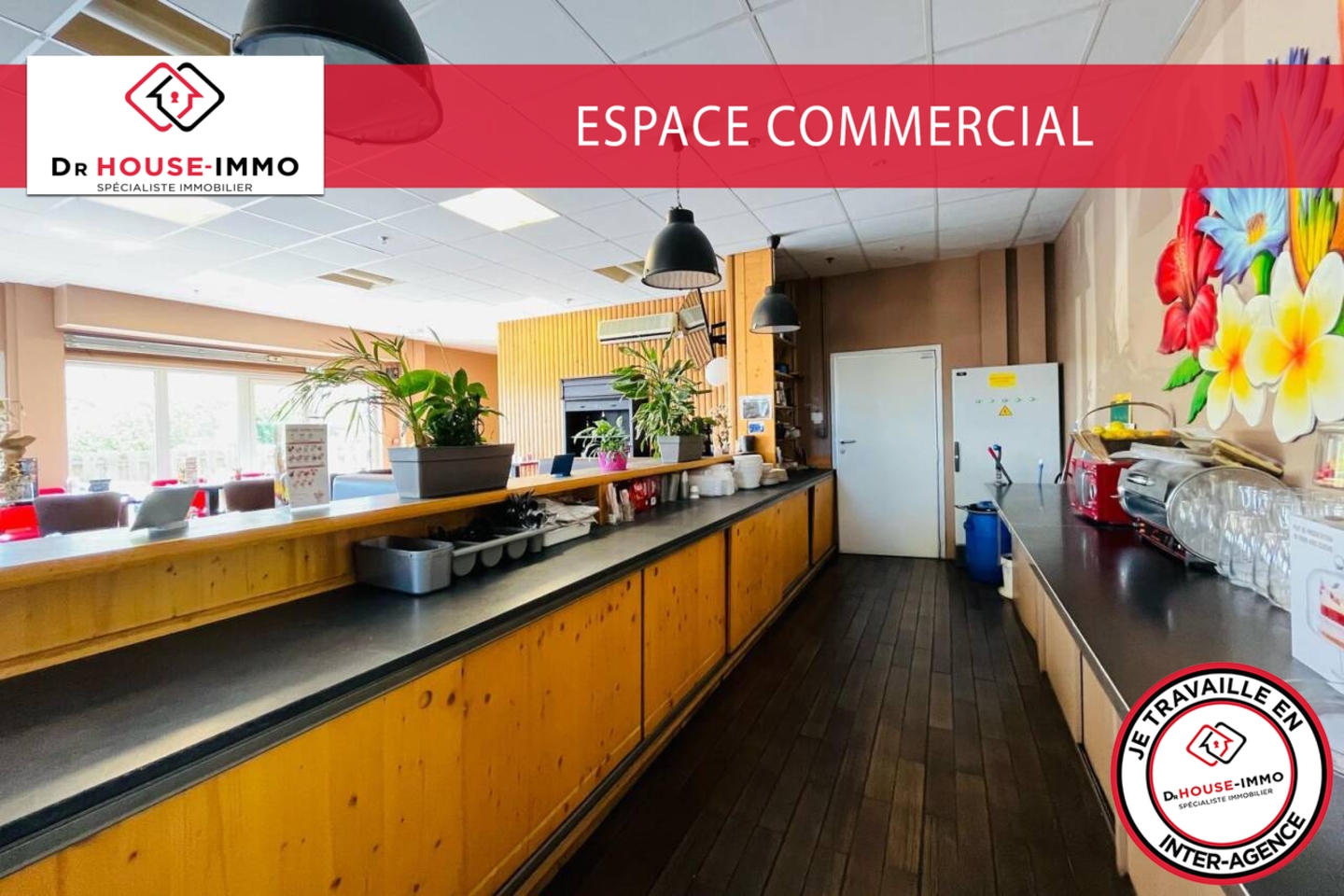 Photo 1 : Vente Commerce  Libourne 202 m²