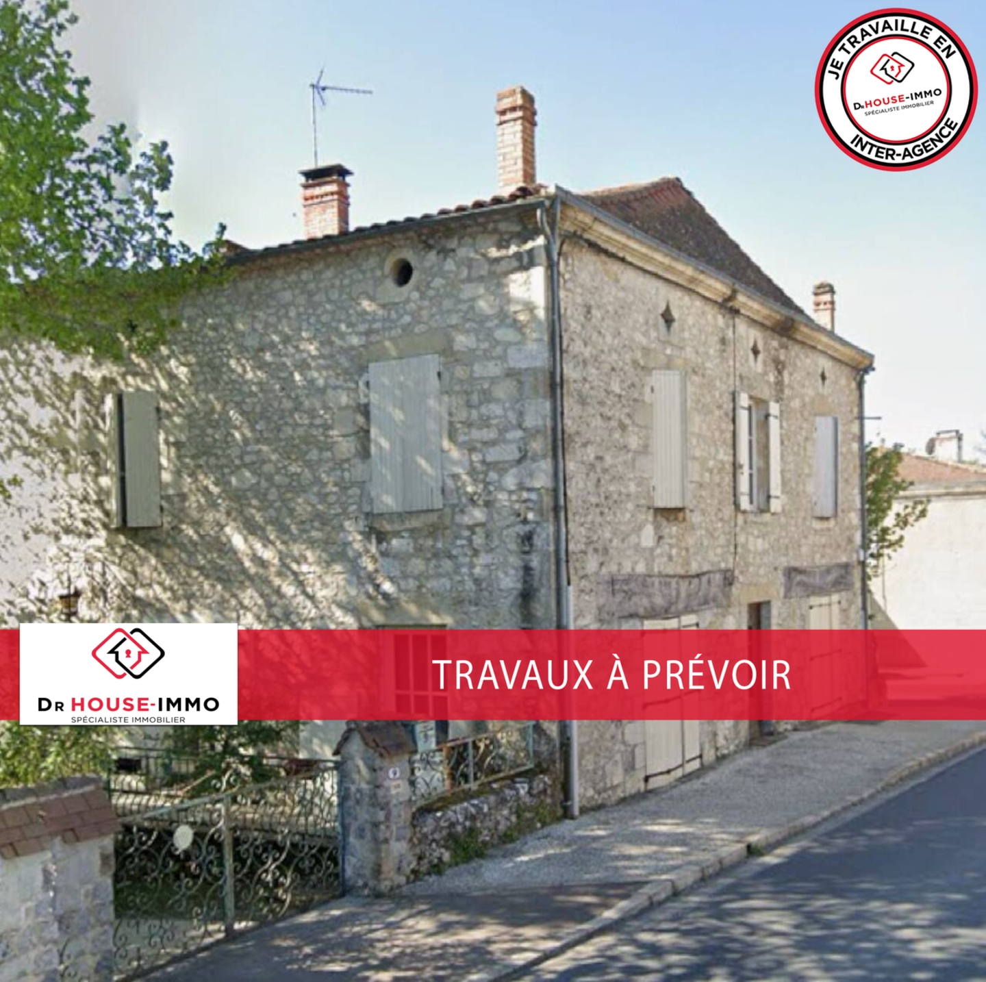 Photo 2 : Vente Immeuble 10 pièces Lèves-et-Thoumeyragues 318 m²