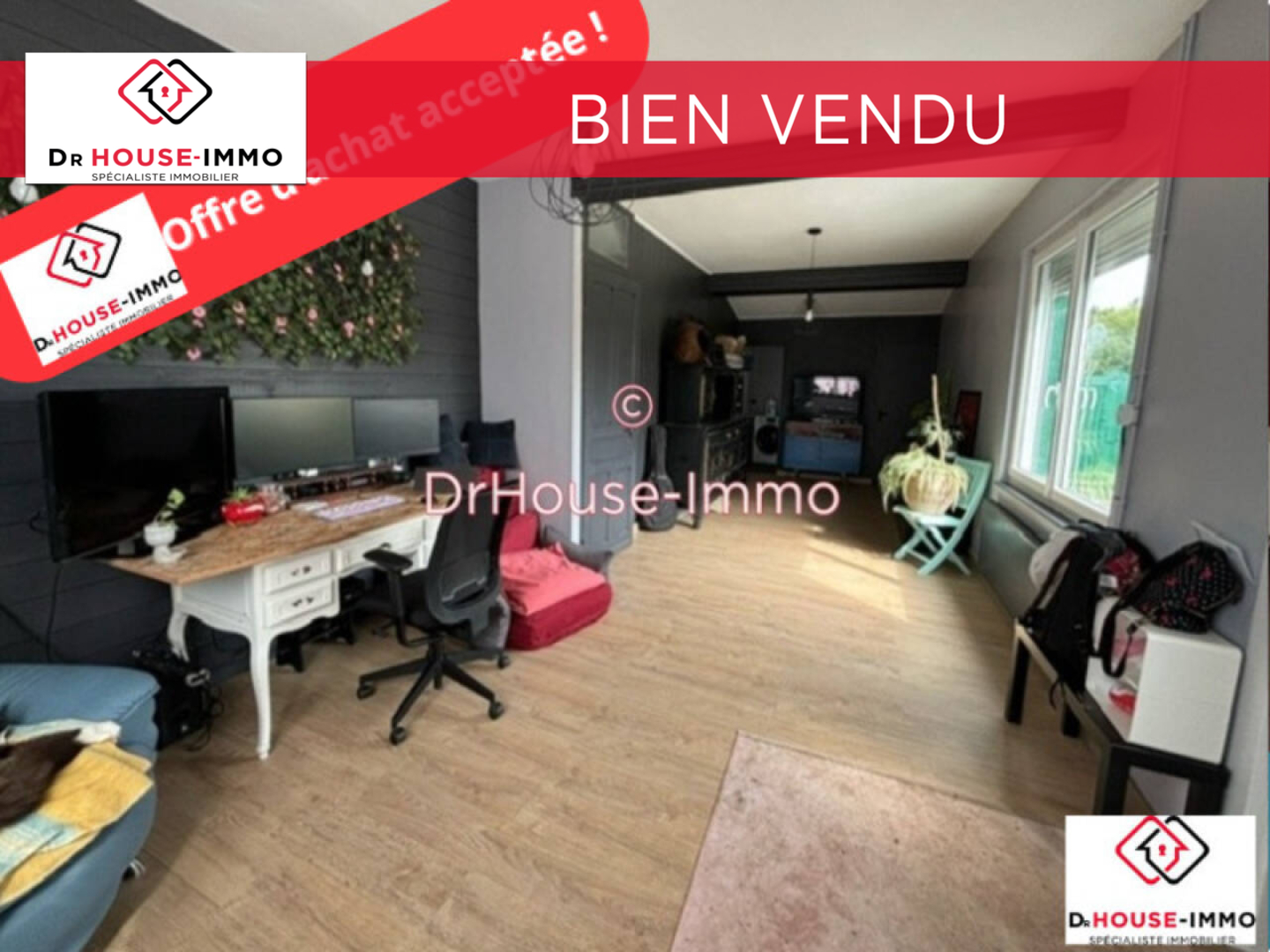Photo 1 : Vente Maison 7 pièces Merville 174 m²