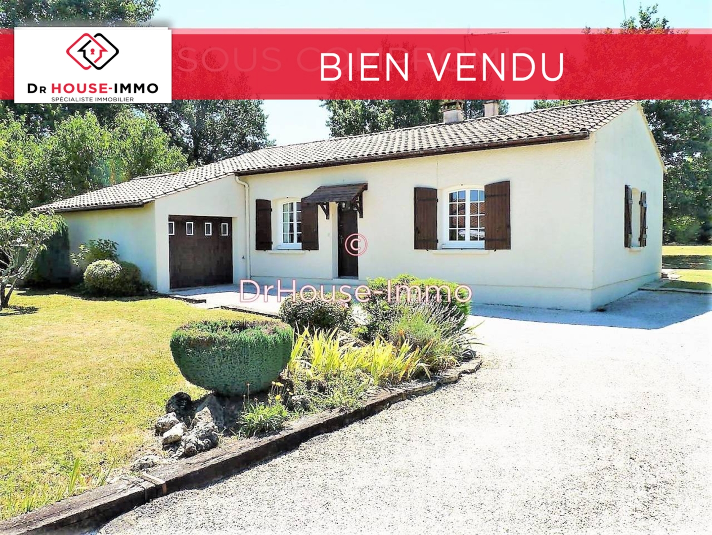 Photo 1 : Vente Maison 5 pièces Montpon-Ménestérol 90 m²