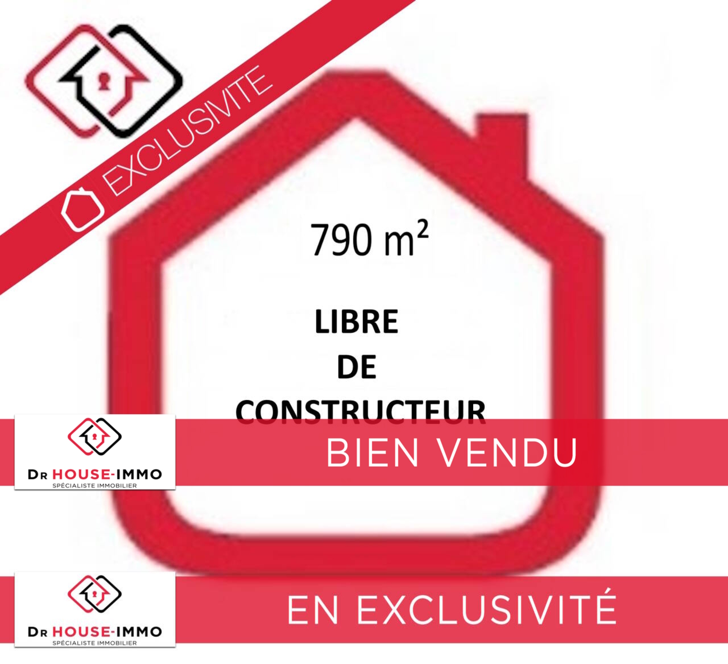 Photo 1 : Vente Terrain Queyrac 790 m²