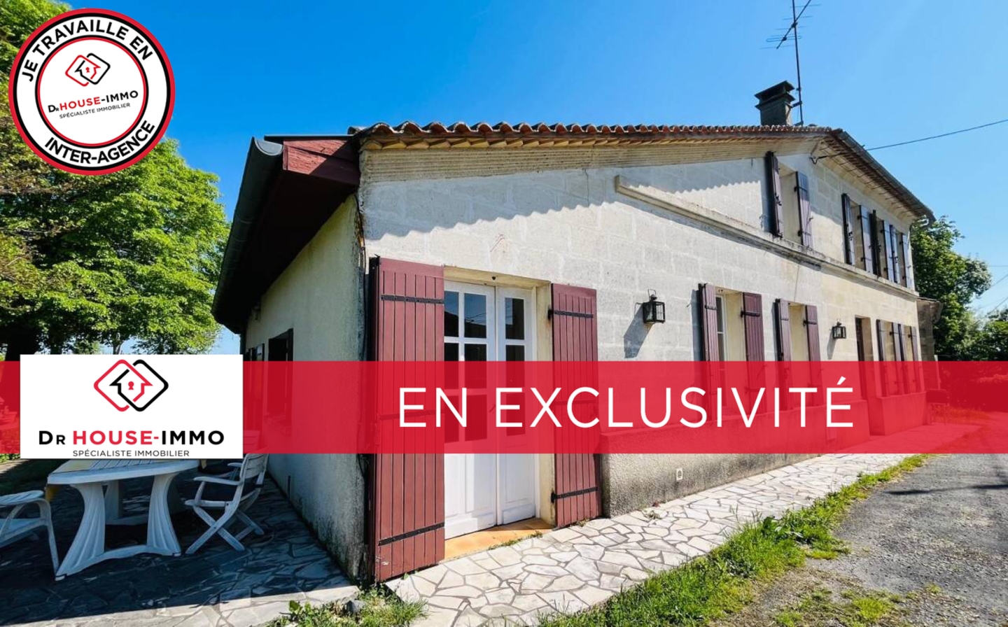 Photo 1 : Vente Maison 9 pièces Guîtres 245 m²