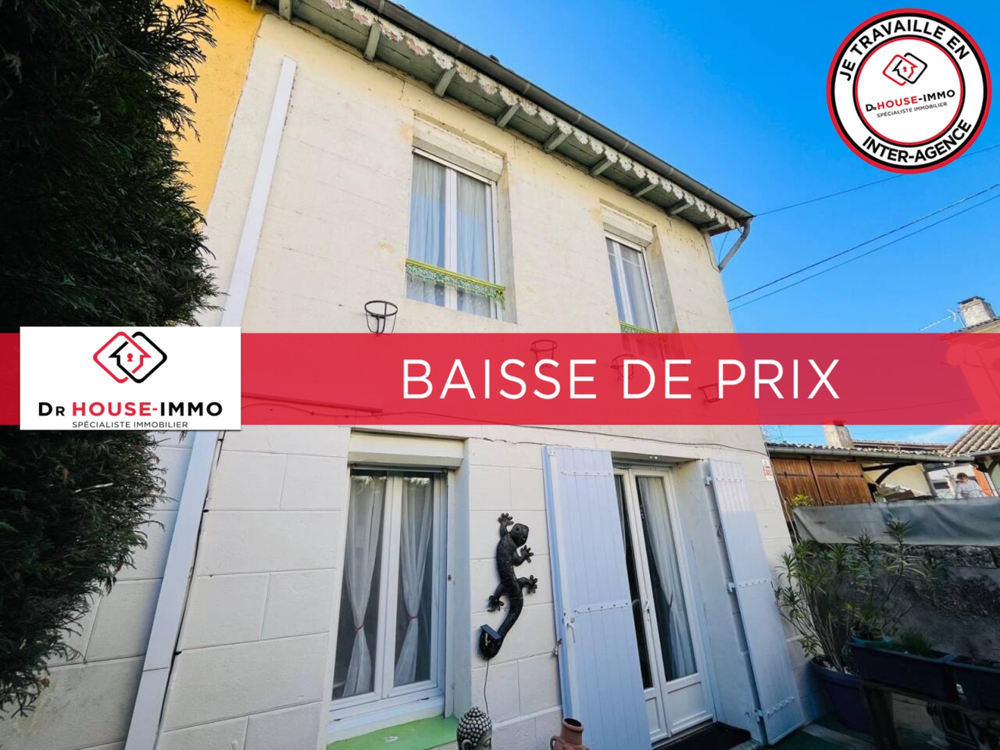 Photo 2 : Vente Maison 5 pièces Castillon-la-Bataille 105 m²