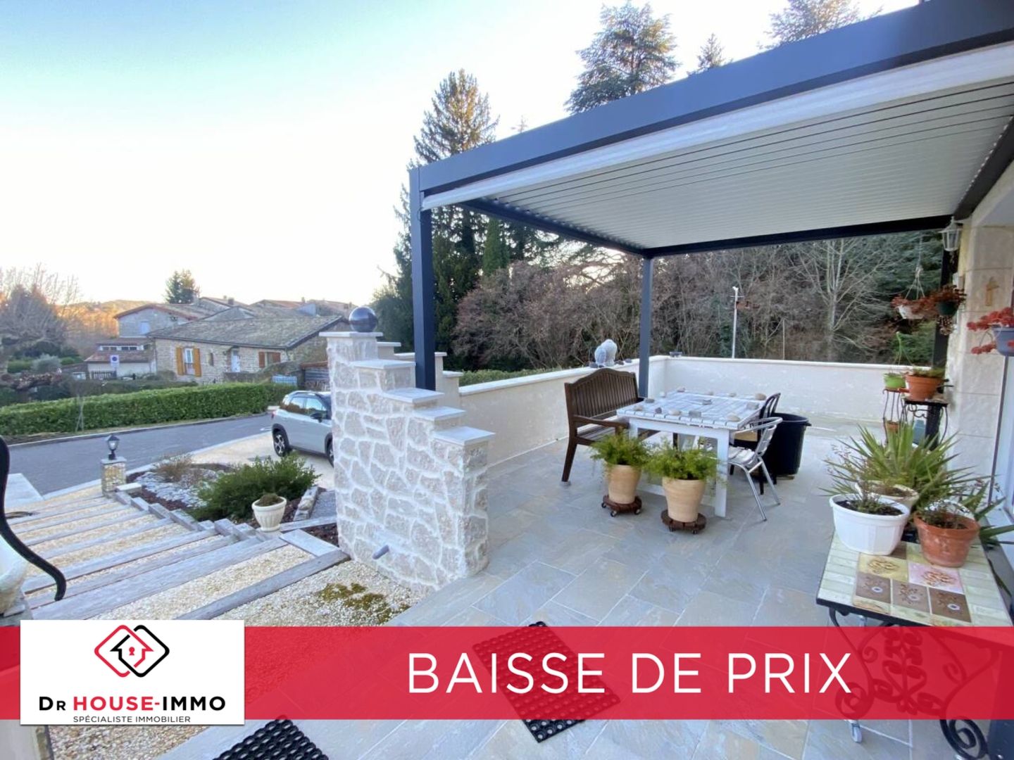 Photo 2 : Vente Maison 4 pièces Meyras 90 m²