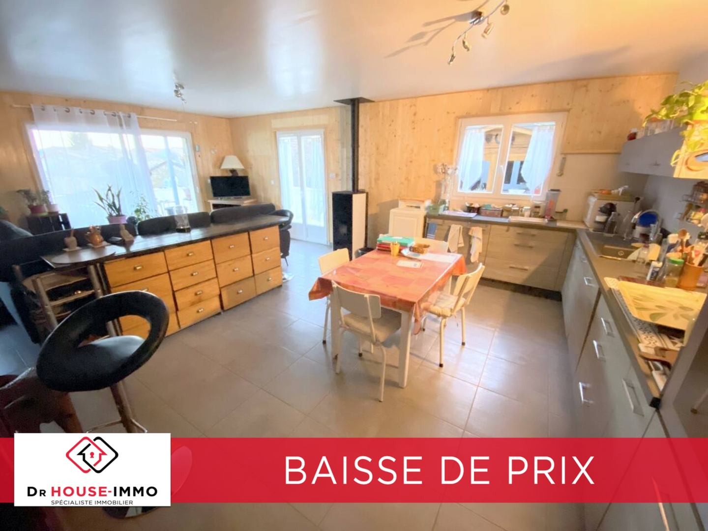 Photo 3 : Vente Maison 4 pièces Meyras 90 m²