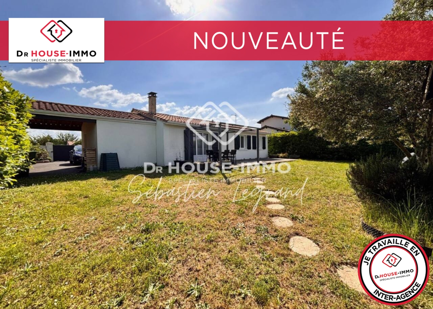 Photo 1 : Vente Maison 4 pièces Parempuyre 107 m²