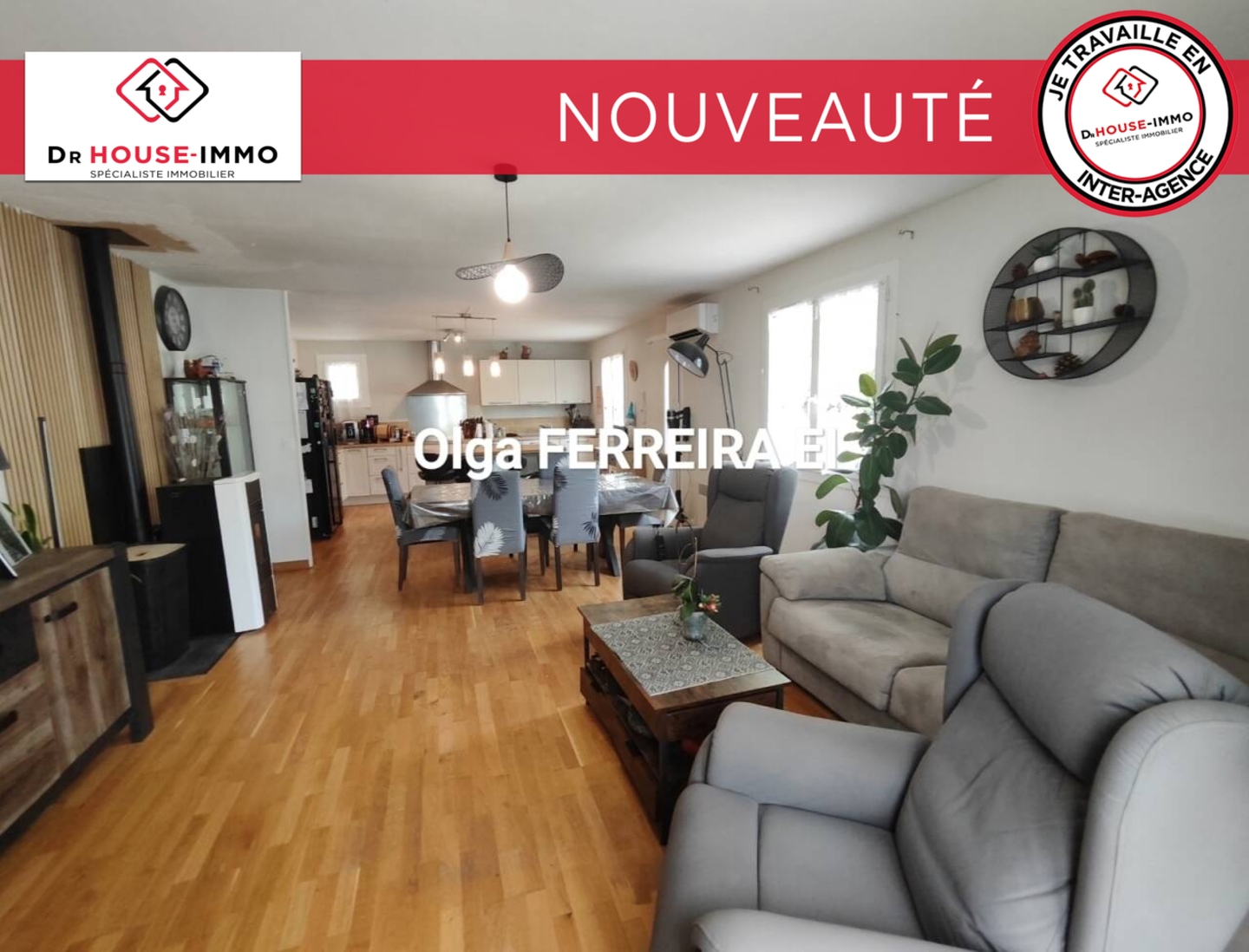 Photo 2 : Vente Maison 4 pièces La Redorte 90 m²