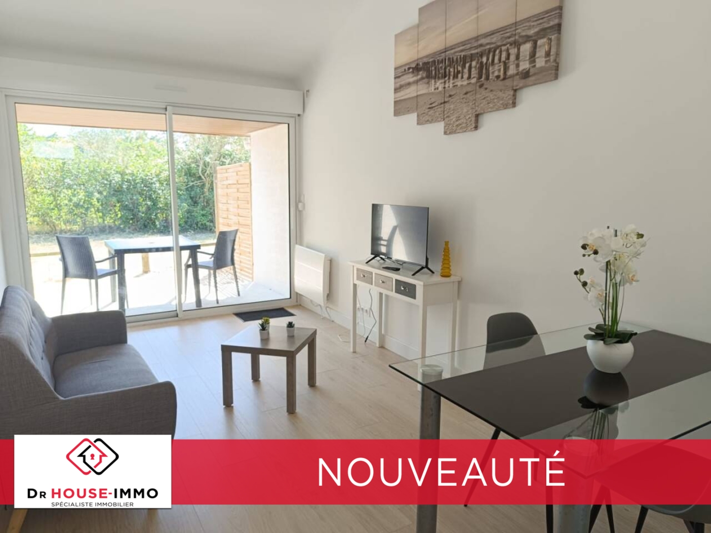 Photo 1 : Location Appartement 2 pièces Saint-Michel-en-l'Herm 29 m²