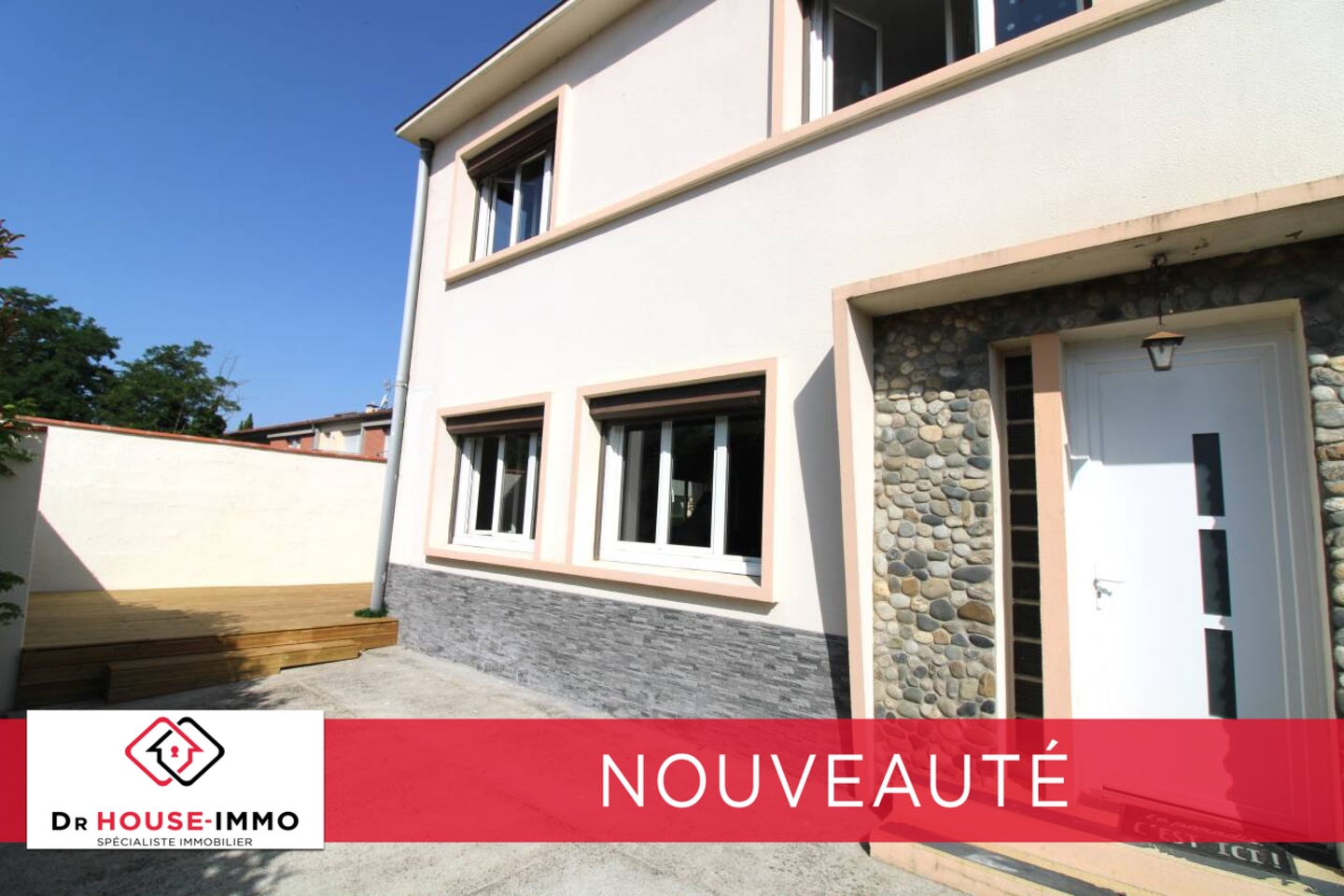 Photo 1 : Vente Maison 5 pièces Villeneuve-Tolosane 123 m²
