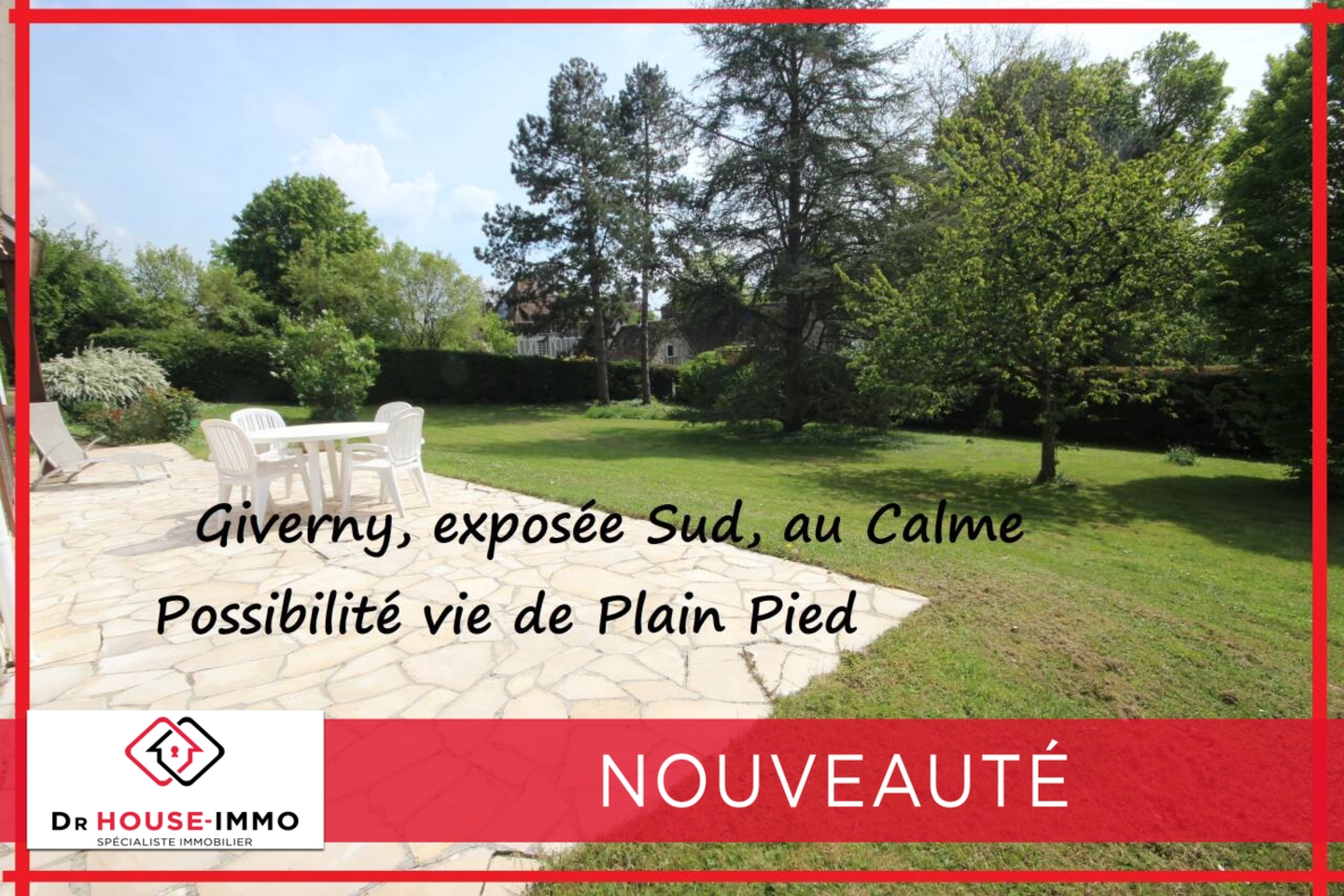 Photo 1 : Vente Maison 5 pièces Giverny 138 m²