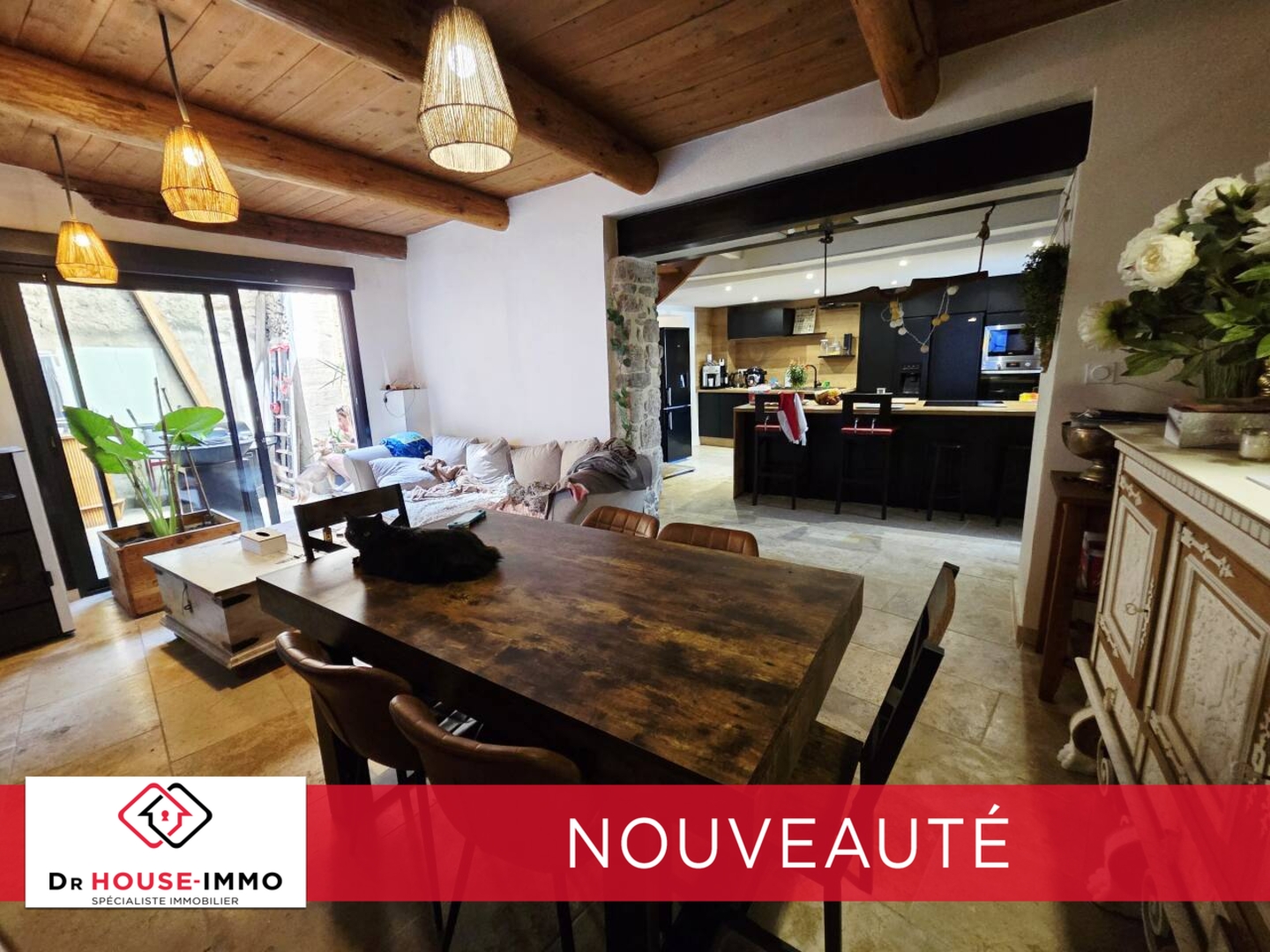 Photo 1 : Vente Maison 4 pièces Quarante 147 m²