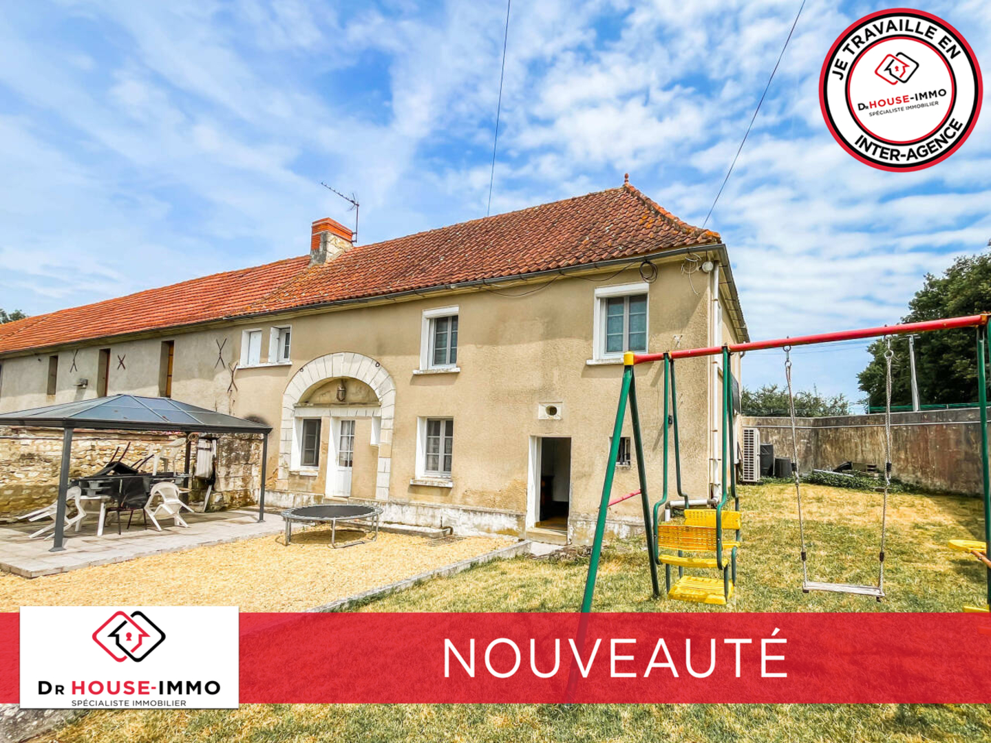Photo 1 : Vente Maison 5 pièces Thuré 133 m²