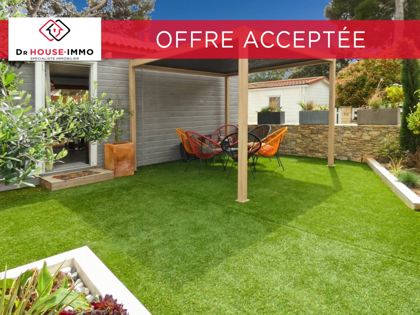 Photo 2 : Vente Maison 3 pièces Calvisson 61 m²