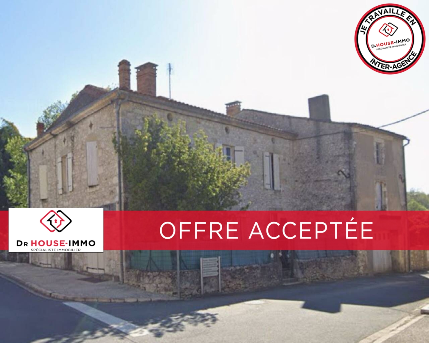 Photo 1 : Vente Immeuble 10 pièces Lèves-et-Thoumeyragues 318 m²
