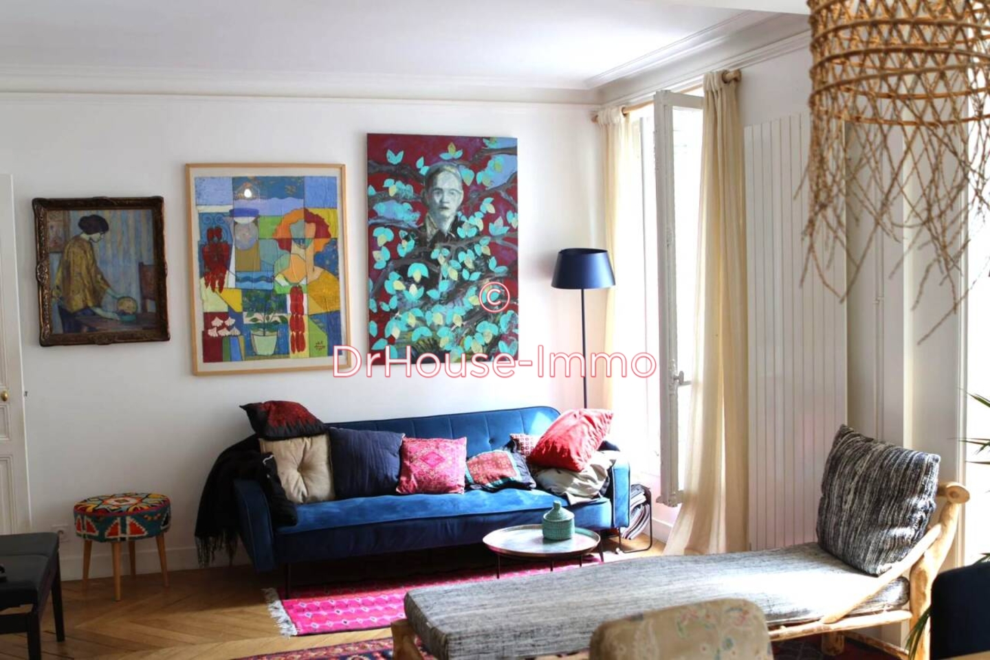Photo 3 : Location Appartement 4 pièces Paris 75 m²