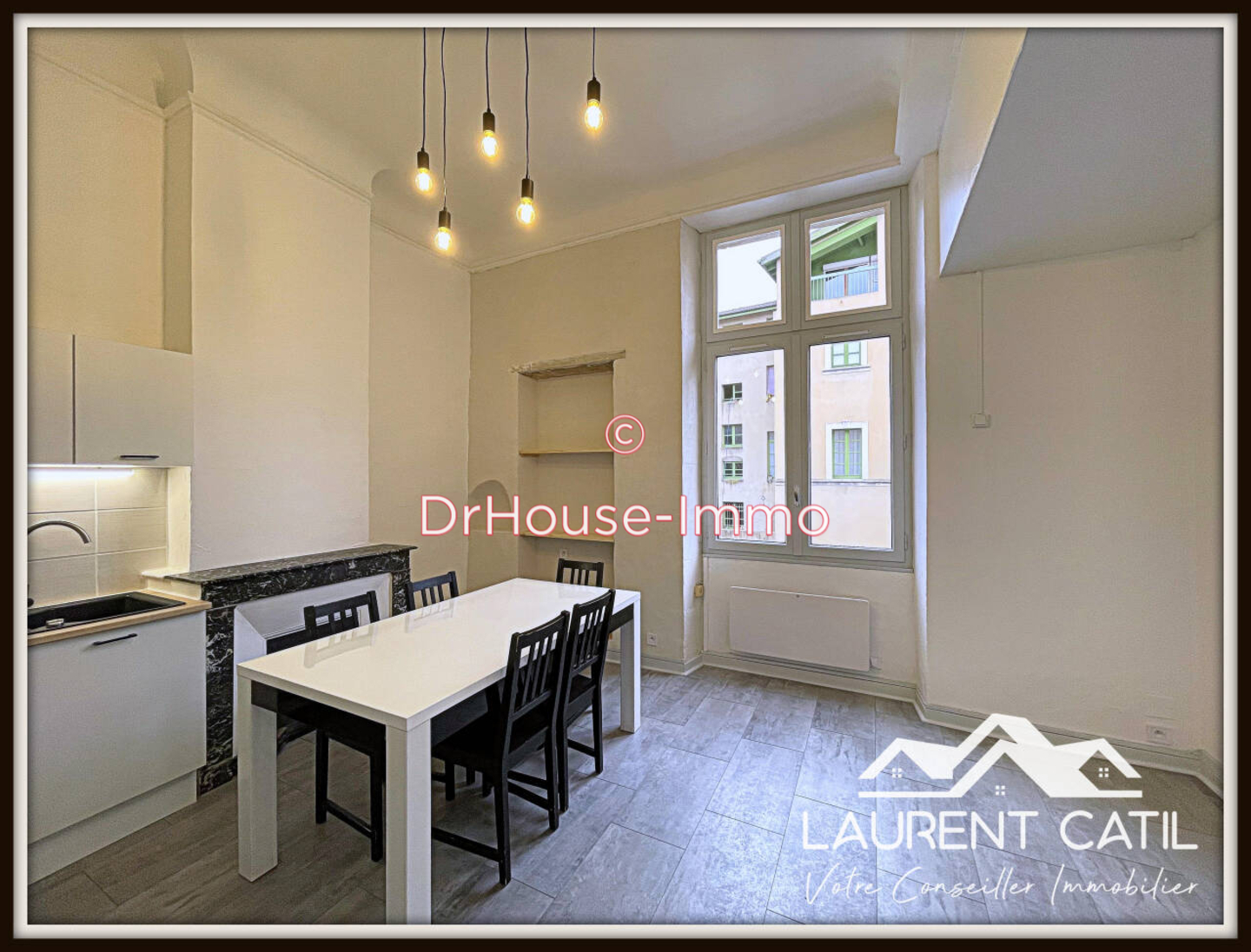 Photo 2 : Location Appartement 3 pièces Romans-sur-Isère 55 m²