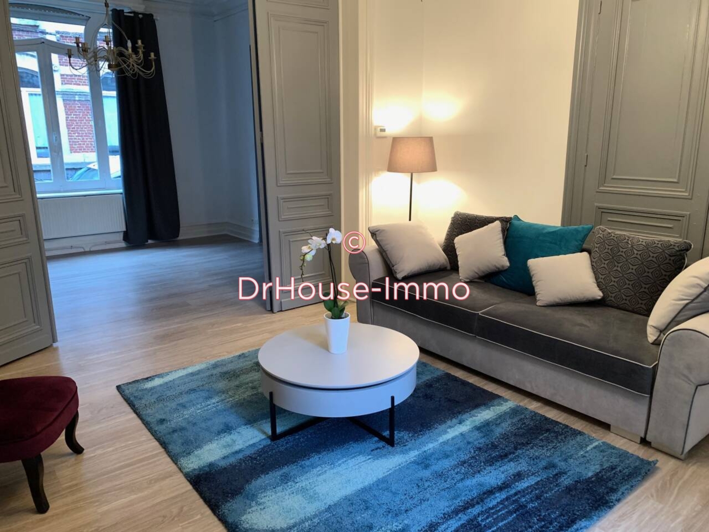 Photo 3 : Location Appartement 3 pièces Lille 58 m²