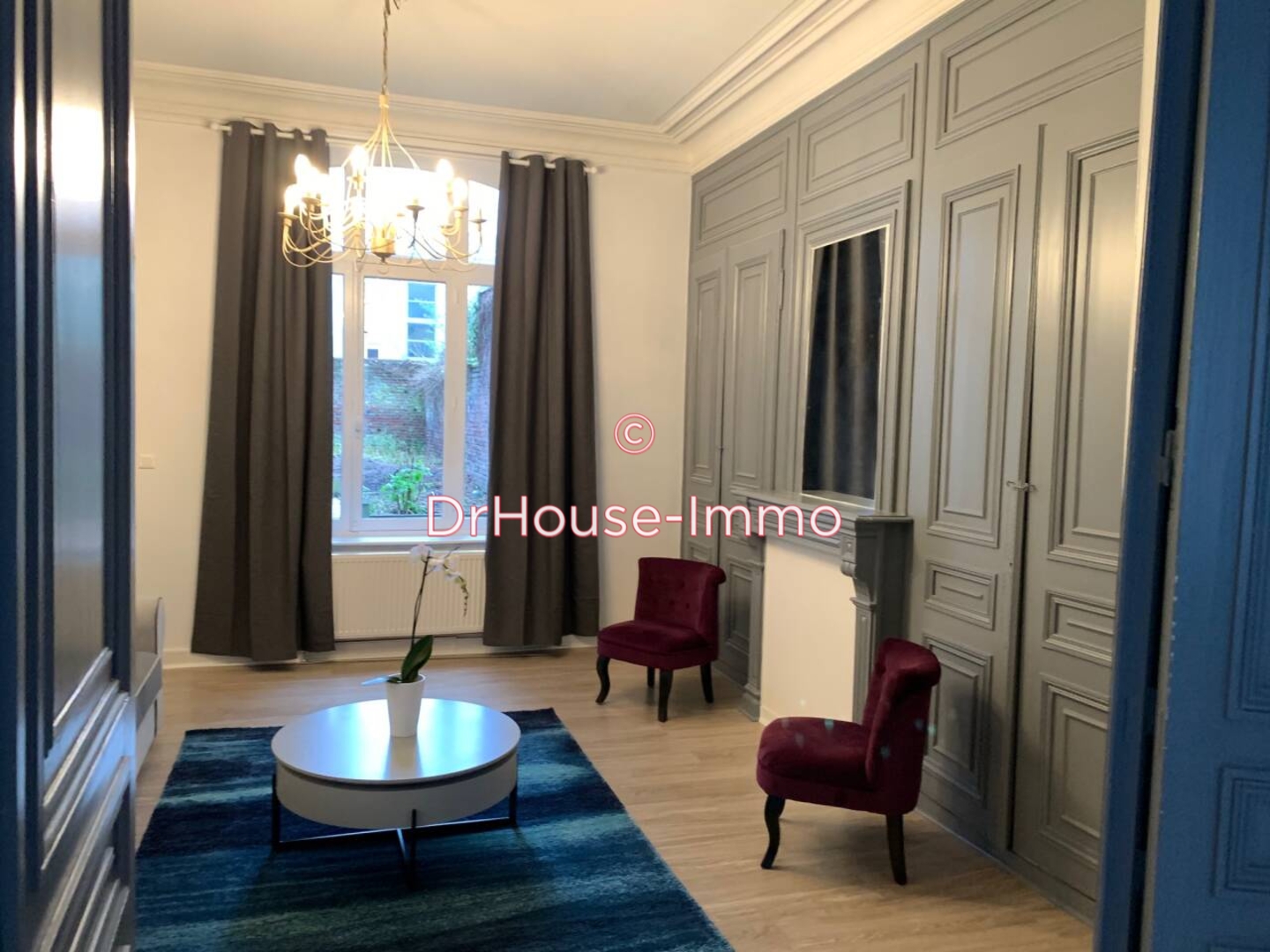 Photo 2 : Location Appartement 3 pièces Lille 58 m²