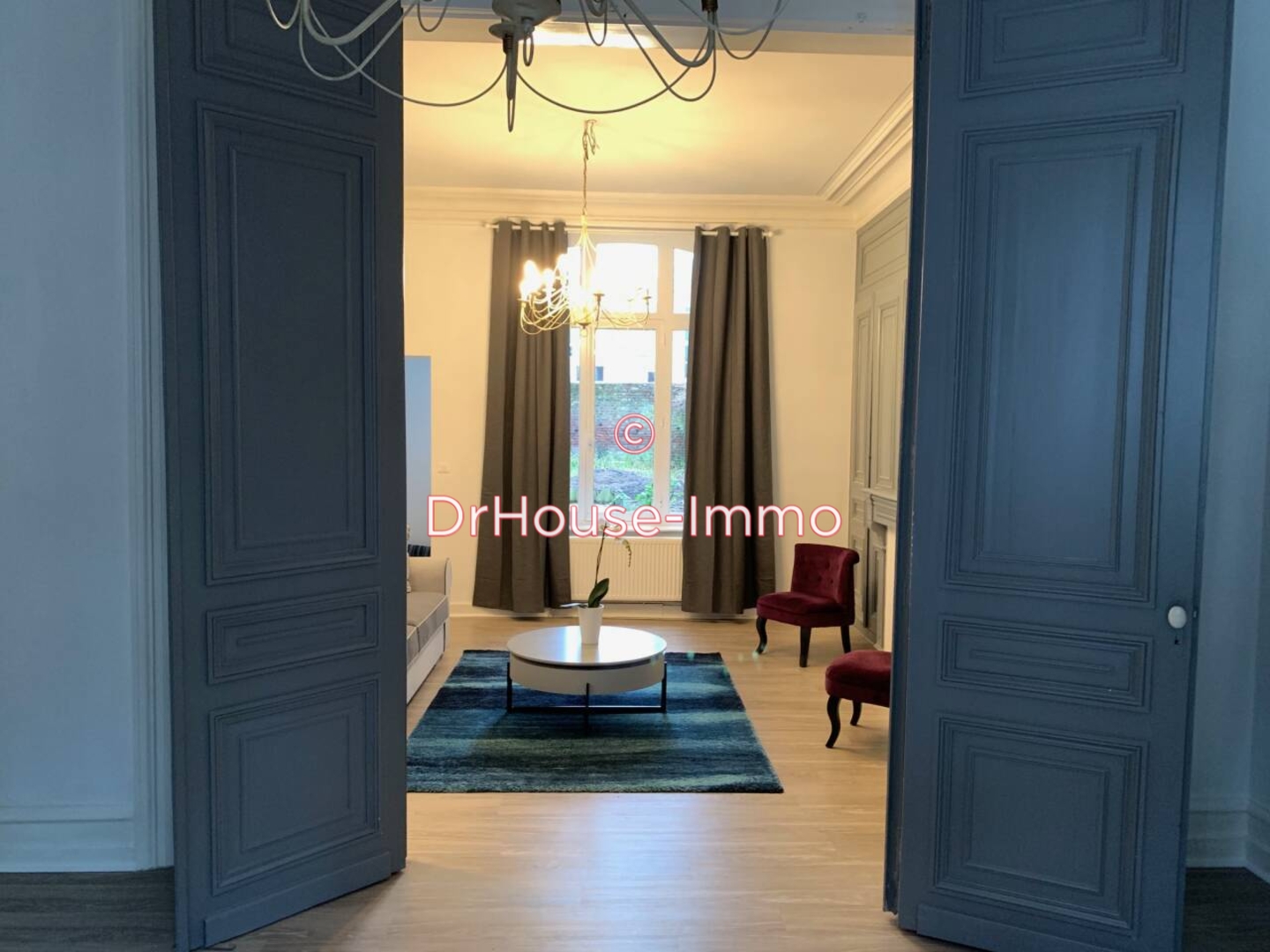 Photo 1 : Location Appartement 3 pièces Lille 58 m²
