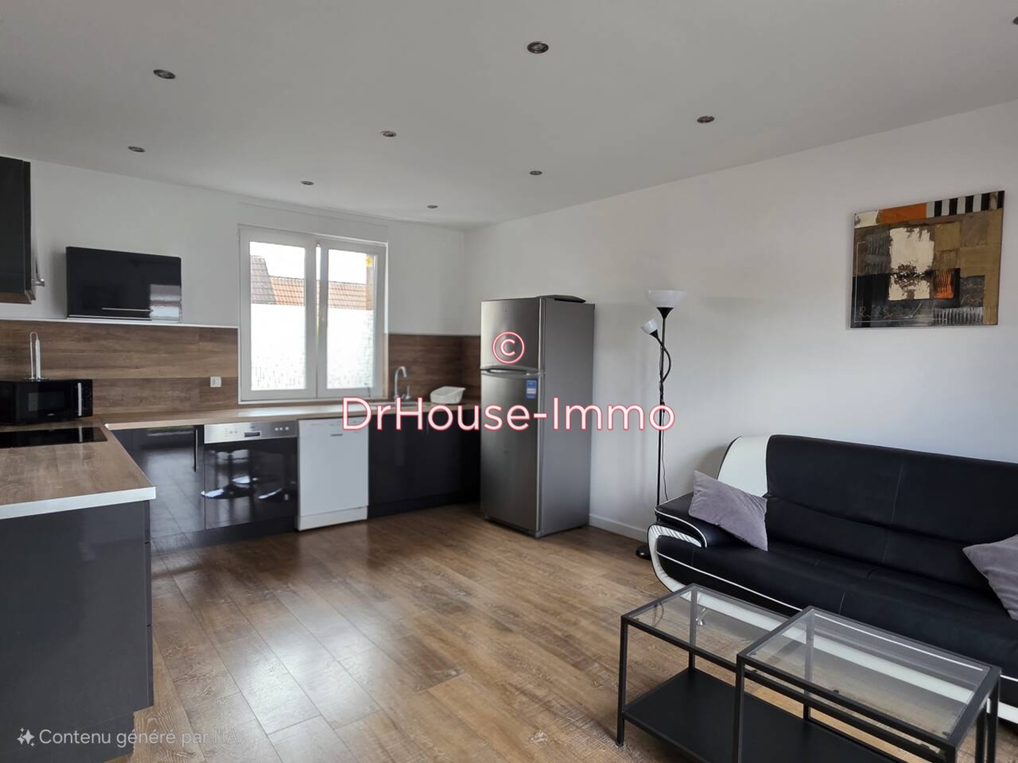 Photo 2 : Location Appartement 3 pièces Mons-en-Barœul 57 m²