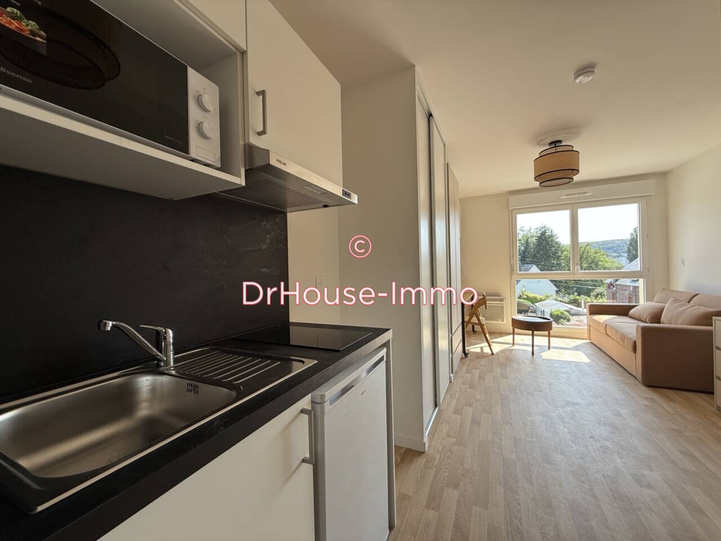 Photo 2 : Location Appartement 1 pièce Déville-lès-Rouen 20 m²
