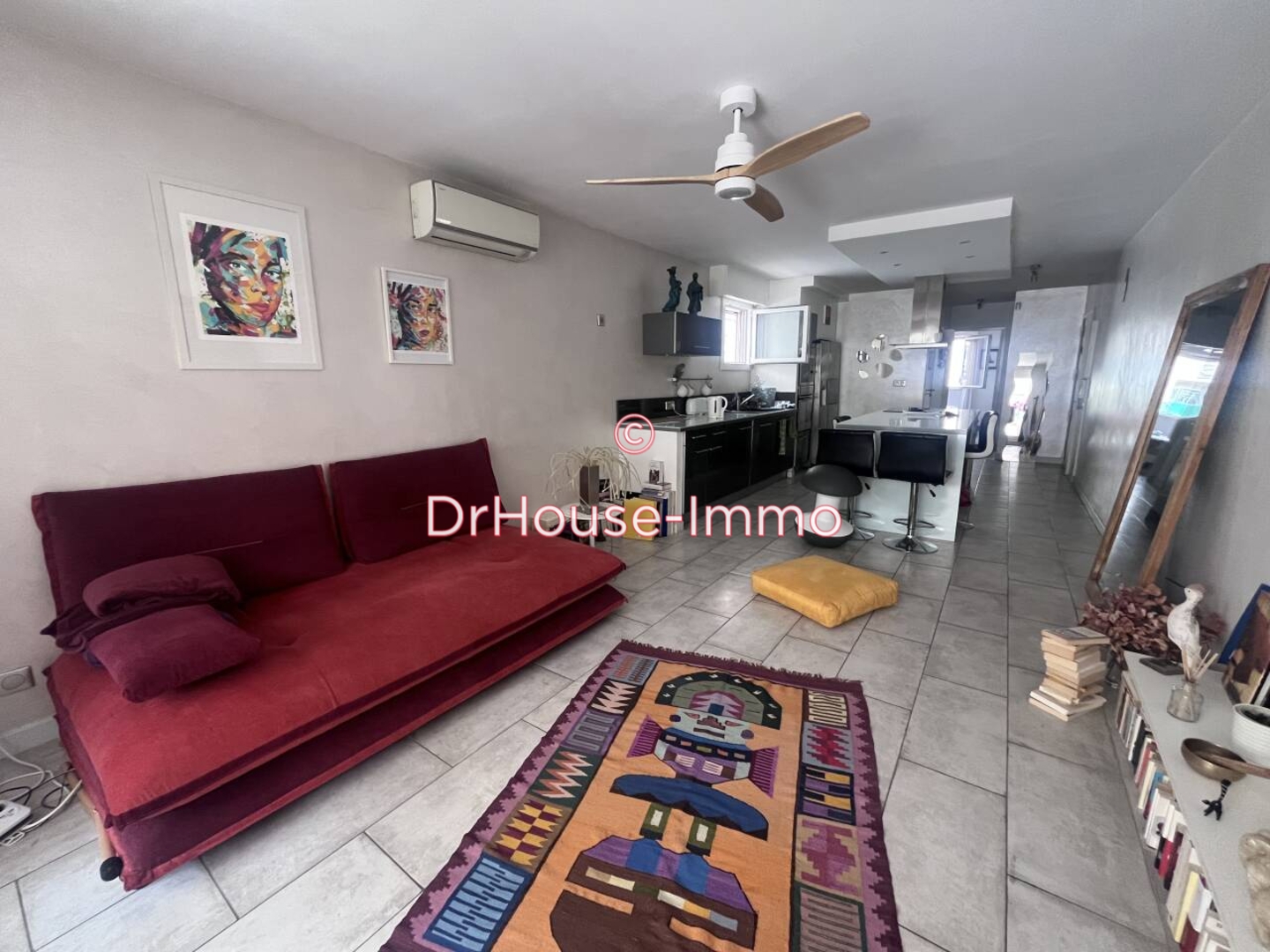 Photo 3 : Location Appartement 2 pièces Marseille 53 m²